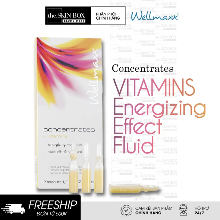 Huyết thanh Vitamin Wellmaxx Vitamins Energizing Effect Fluid