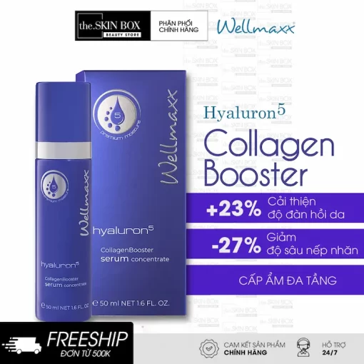 Serum chống lão hóa Wellmaxx Hyaluron Collagen Booster