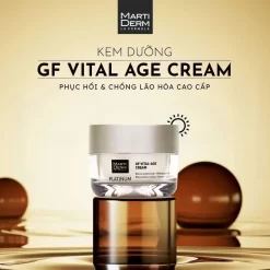 Kem dưỡng ẩm chuyên sâu MartiDerm Platinum GF Vital Age Cream (50ml) 4