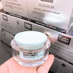 kem dưỡng ẩm ban đêm MartiDerm Platinum GF Vital Age Night Cream (50ml) 6