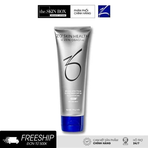 Kem chống nắng ZO Skin Health Broad Spectrum Sunscreen Spf 50 (118g)