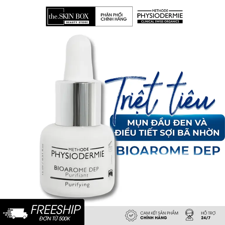 Serum điều trị, ngăn ngừa mụn Methode Physiodermie Bioarome DEP Purifying(15ml) 2