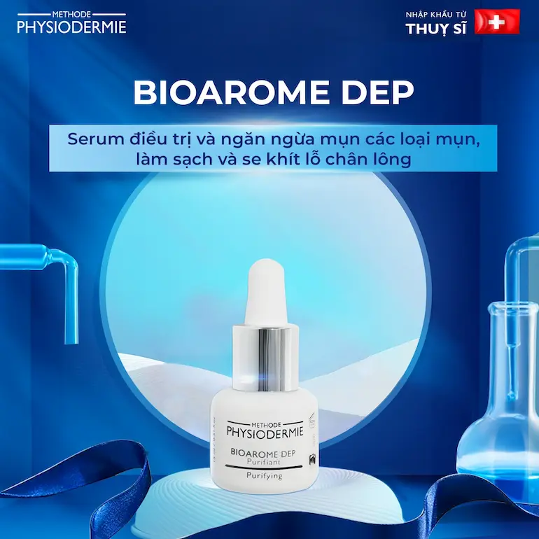 Serum điều trị, ngăn ngừa mụn Methode Physiodermie Bioarome DEP Purifying(15ml) 4