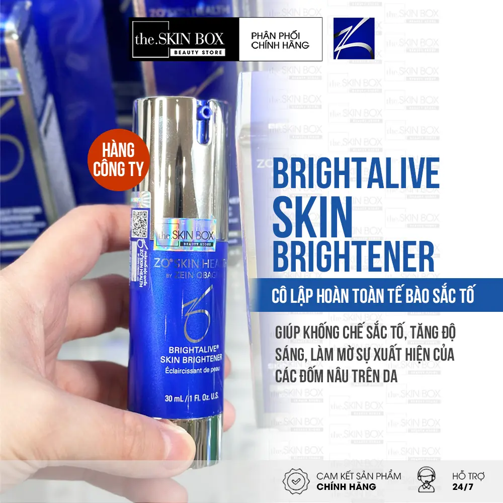Kem dưỡng sáng da ZO SkinHealth Brightalive Skin Brightener 15