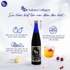 Công dụng Nước uống Collagen 82X Sakura Collagen Premium