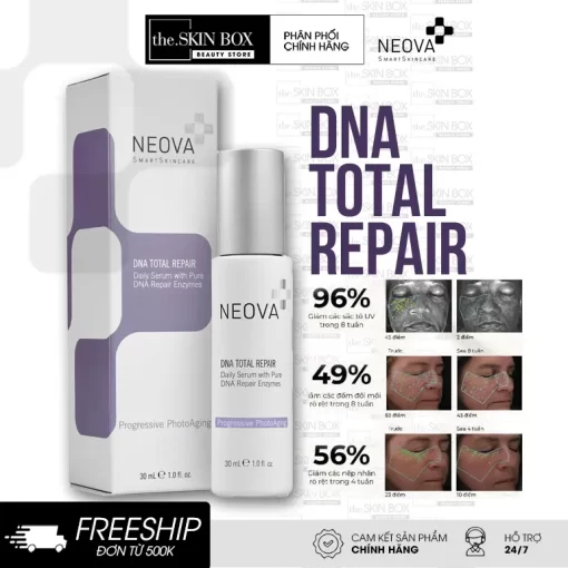 Serum phục hồi da Neova DNA Total Repair chống lão hóa, giảm nếp nhăn (30ml)