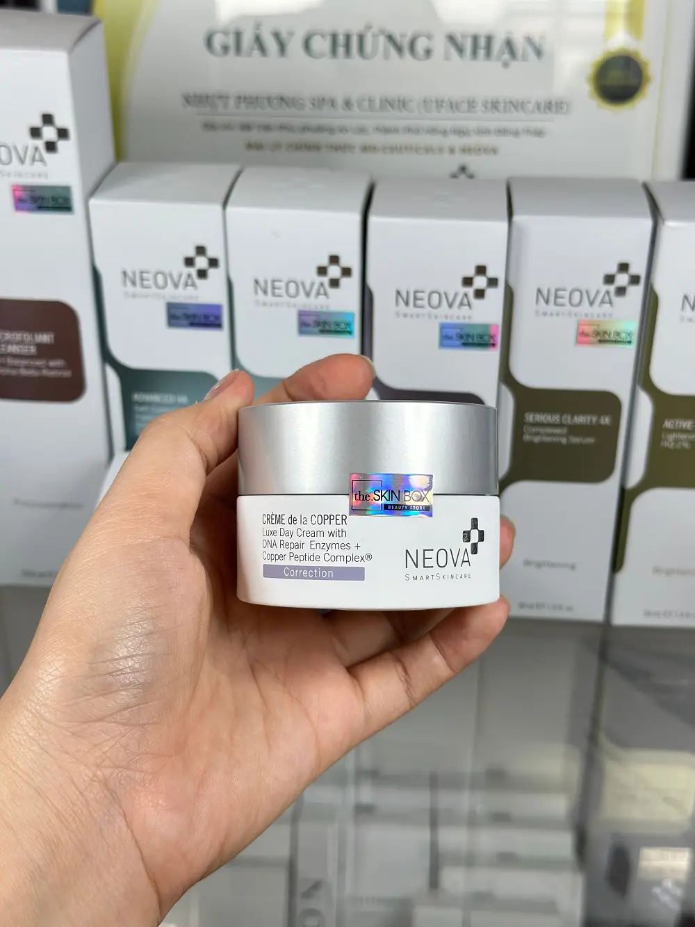 Kem dưỡng ẩm phục hồi da, chống lão hóa Neova Creme De La Copper (50ml)2 (3)