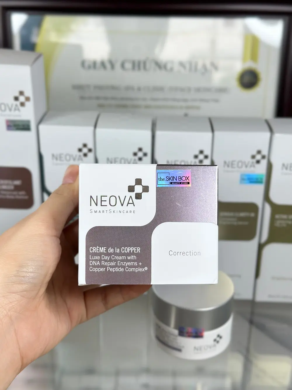 Kem dưỡng ẩm phục hồi da, chống lão hóa Neova Creme De La Copper (50ml)2 (4)