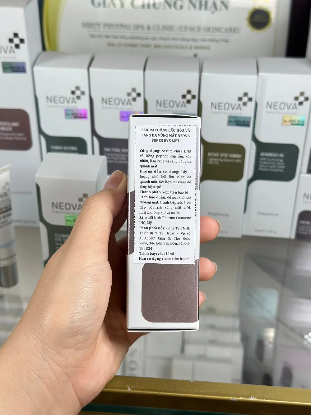 Super Eye Lift Serum mắt Neova (2)