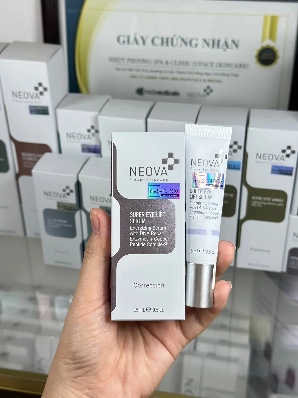 Super Eye Lift Serum mắt Neova (3)