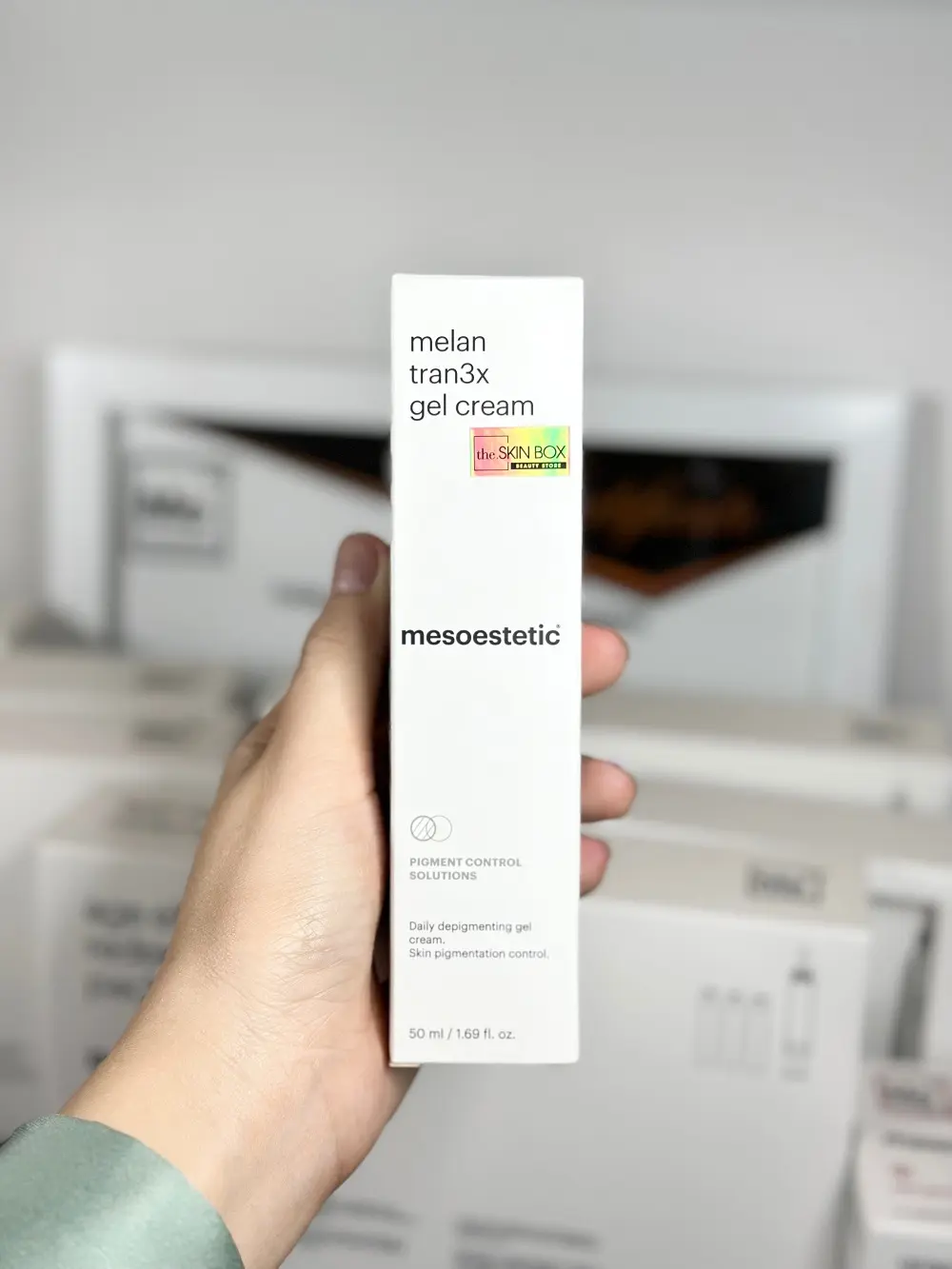 Kem Điều Trị nám, Sắc Tố Mesoestetic Melan Tran3x Gel Cream (50ml)1 (4)