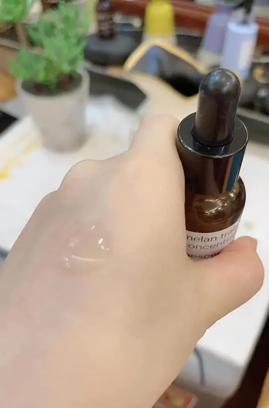 Serum nám chuyên sâu Mesoestetic Melan Tran3x Concentrate 1 (4)