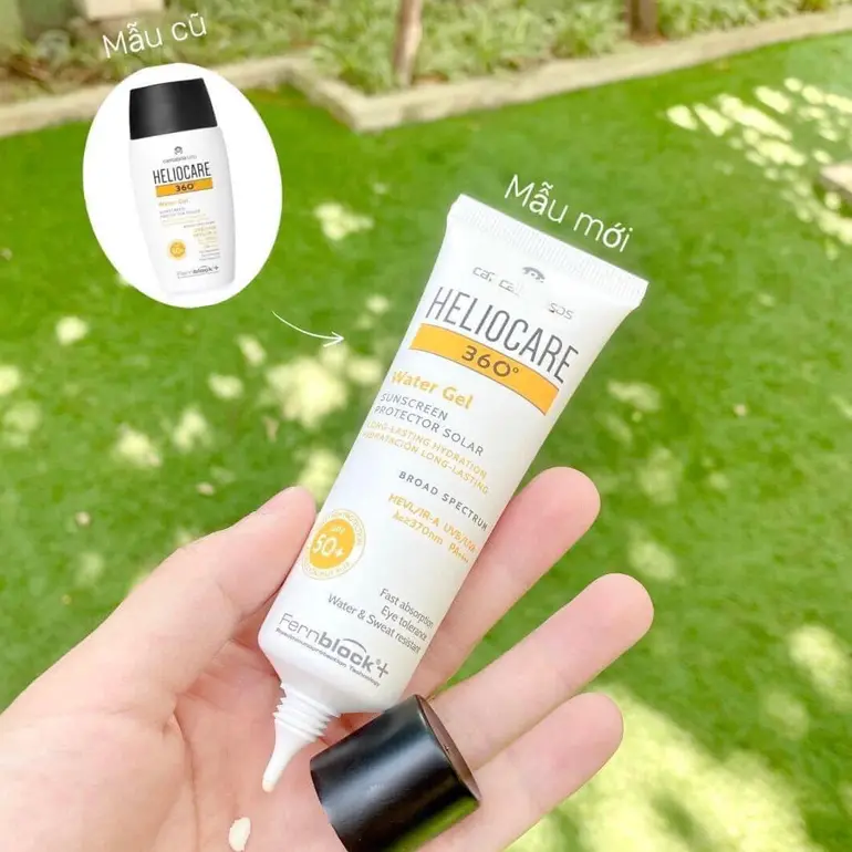 mẩu mới Kem chống nắng Heliocare 360° Water Gel SPF 50 (50ml)