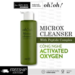 Sữa Rửa Mặt Detox Làm Sạch Sâu oh!oh! Microx Cleanser 150g