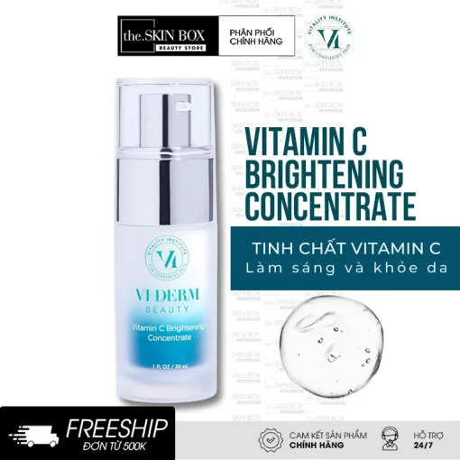 Tinh Chất Làm Sáng, Khỏe Da VI Derm Vitamin C Brightening Concentrate (30ml)