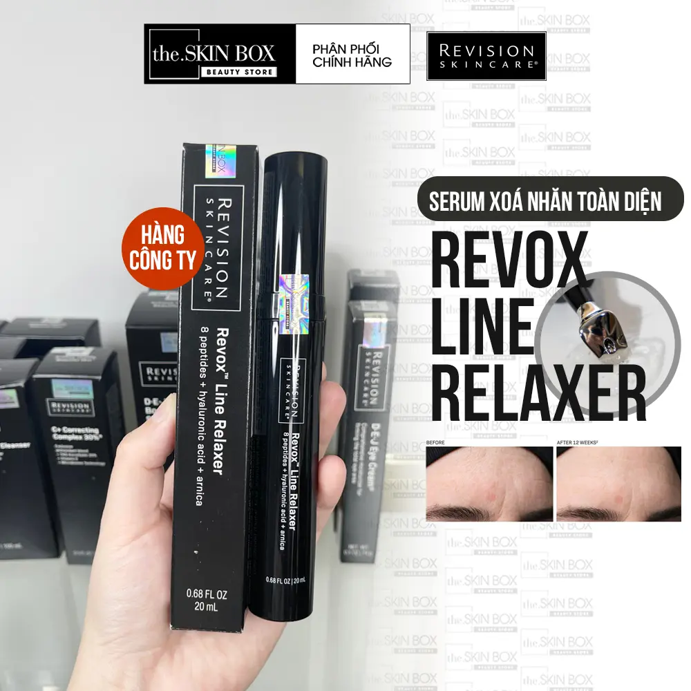 Revision Revox Line Relaxer-Serum xoá nhăn, trẻ hóa da toàn diện