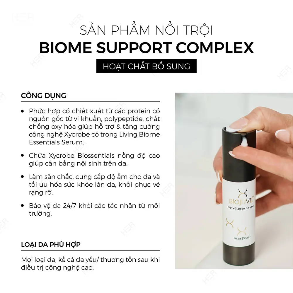 Dưỡng chất bổ sung BIOJUVE Biome Support Complex (8)