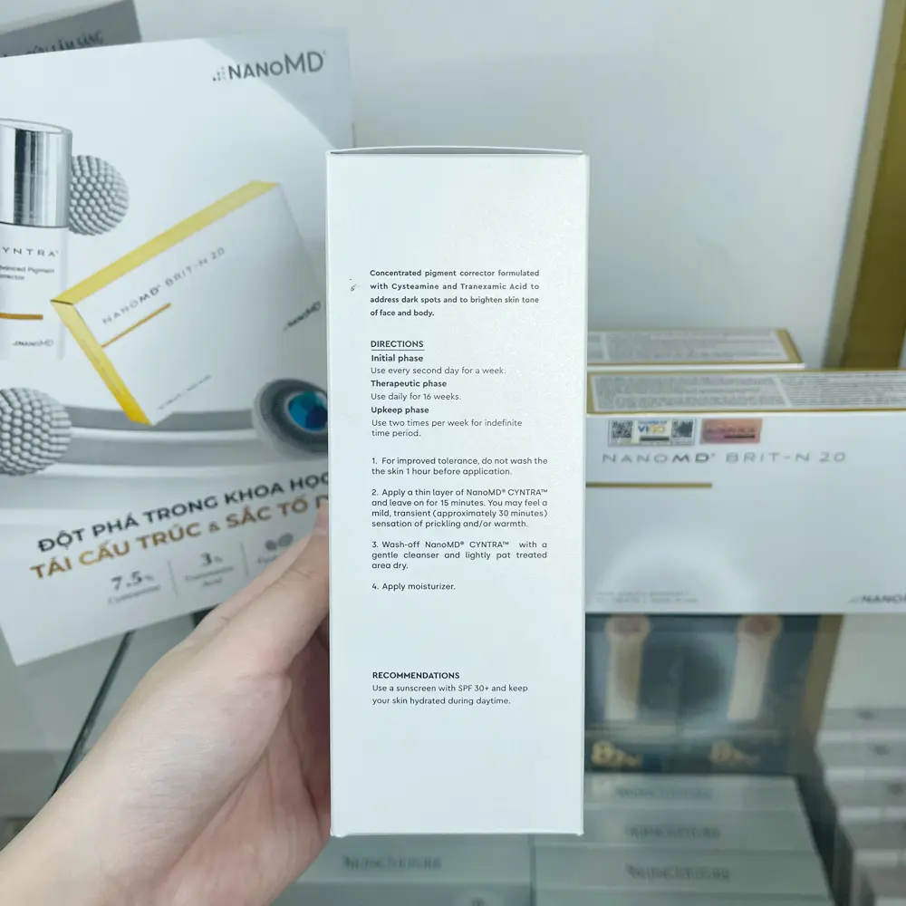 Kem giảm nám đều màu da NanoMD Cyntra Advanced Pigment Corrector 11 (3)